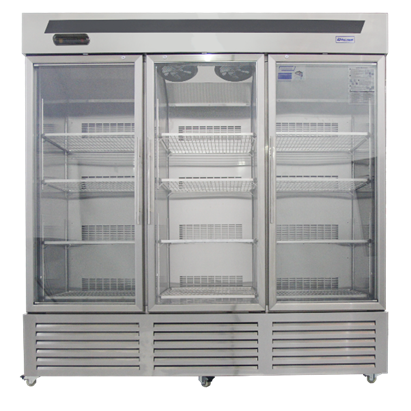 Tủ Mát Đứng Quạt Gió Cánh Kính 1750l